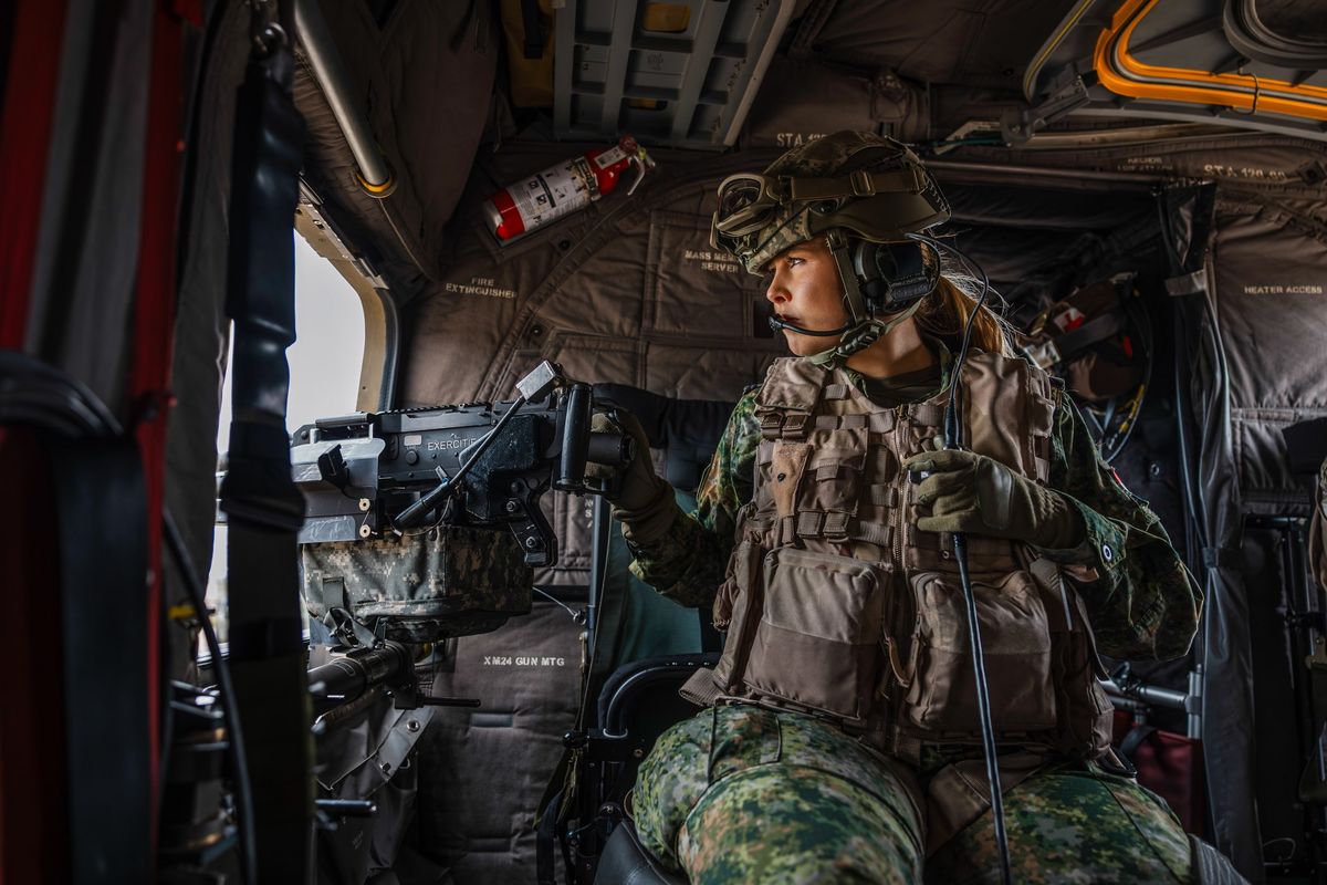 The Princess is the first woman from the Dutch family to receive military training
