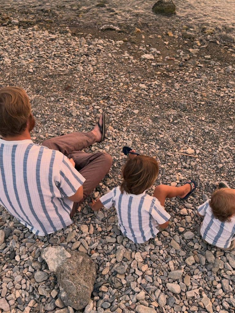 Wyatt Russell and his sons, shared via Instagram