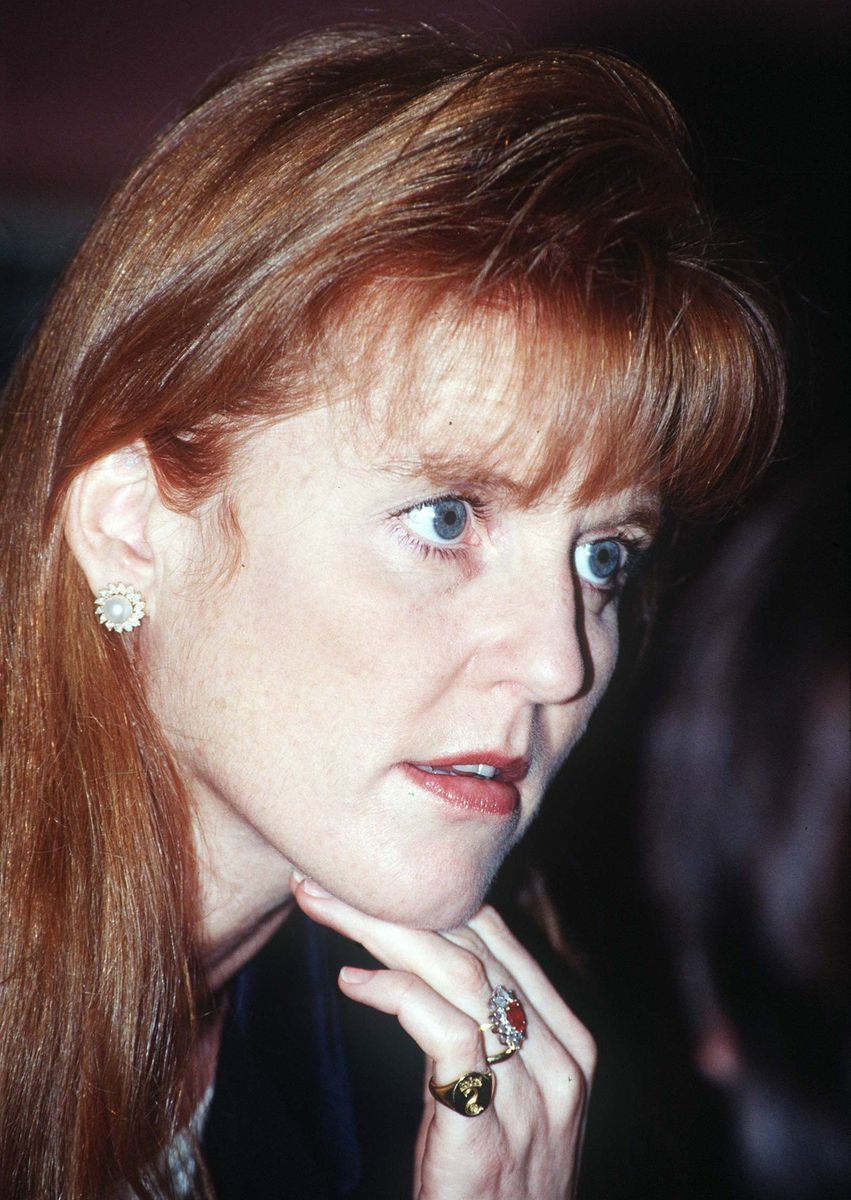 Sarah Ferguson continued wearing her ruby engagement ring for years after her divorce from Prince Andrew in 1996.