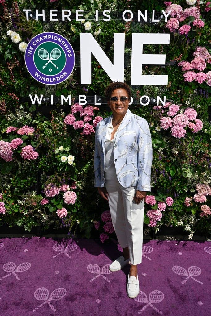 Wanda Sykes in the Arrivals Hub at The Championships