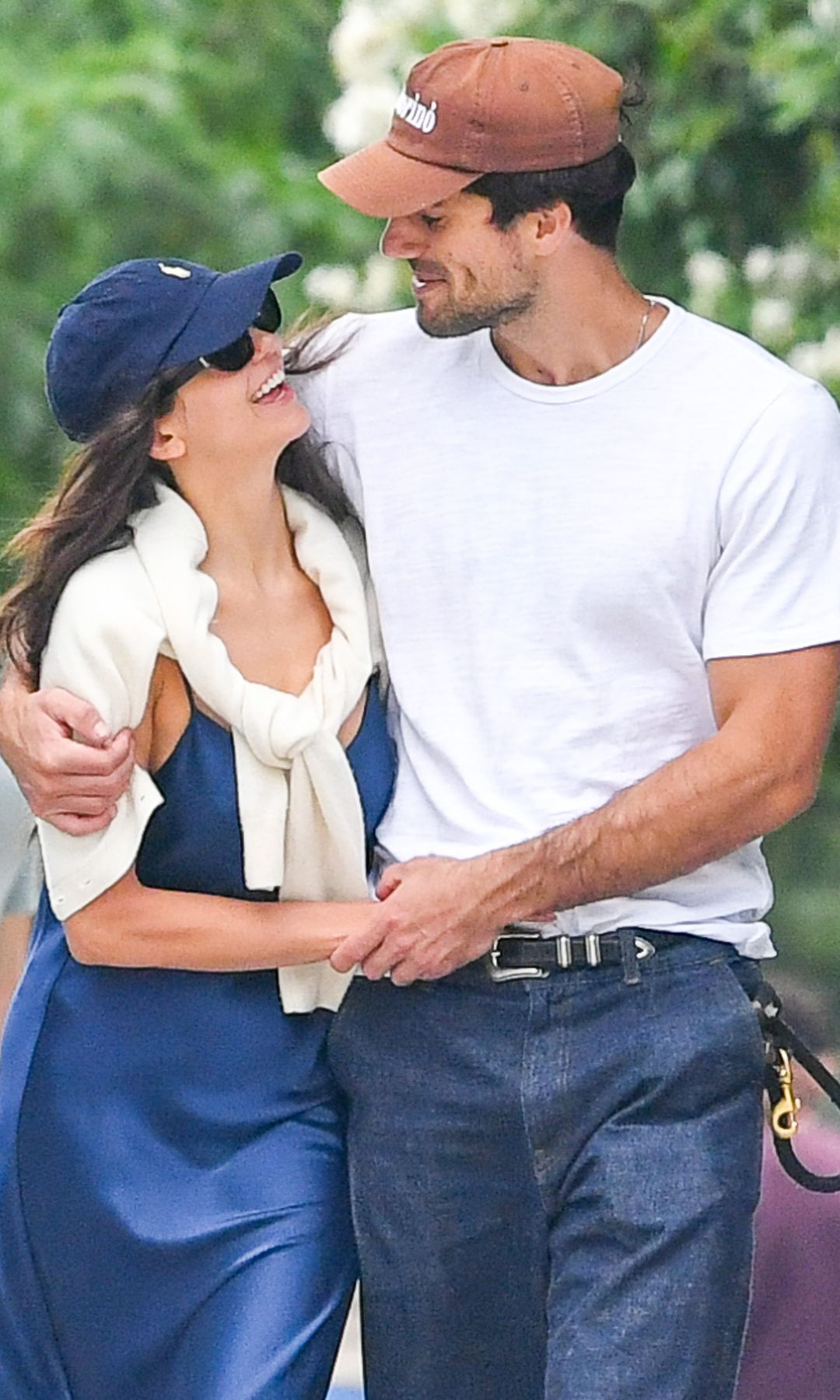 Nina Dobrev and Dougie Joseph in New York