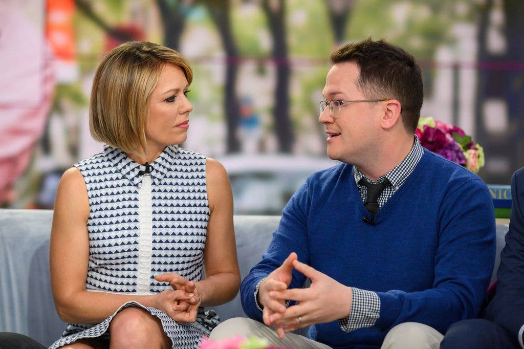 Dylan Dreyer and husband Brian Fichera on Monday, April 22, 2019