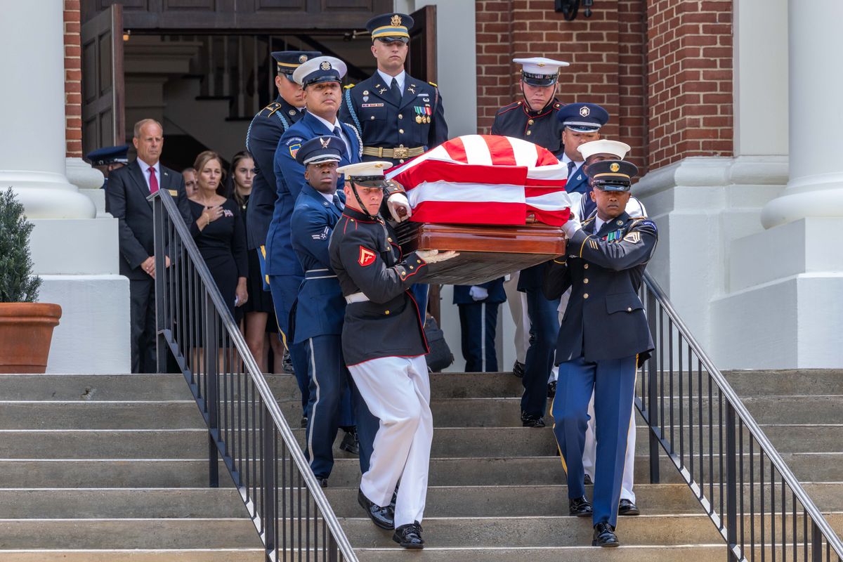 Melania Trump issued a written statement honoring Senator Lindsey Graham following his death but was absent from his state funeral.