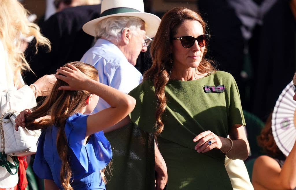 The Princess of Wales and Princess Charlotte looked more alike than ever thanks to their matching waves
