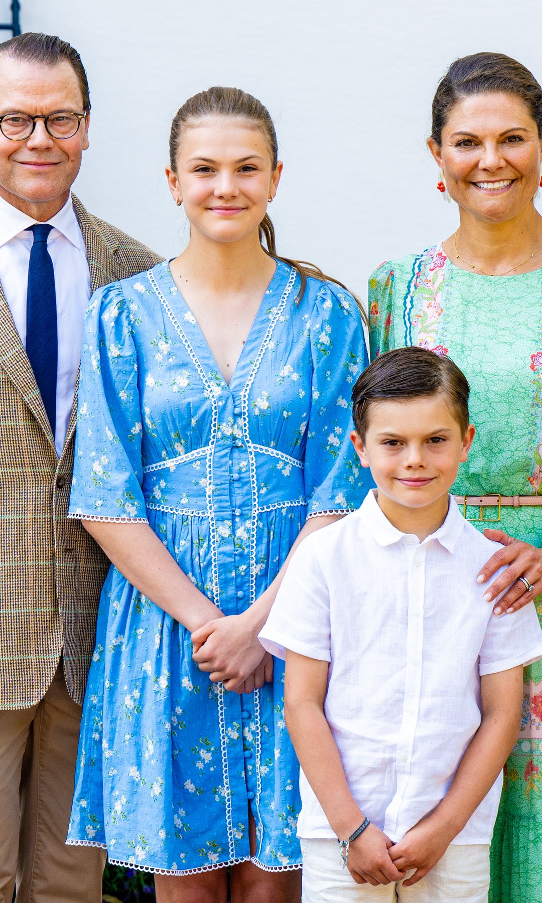 Crown Princess Victoria, Prince Daniel, Princess Estelle, Prince Oscar summer photos