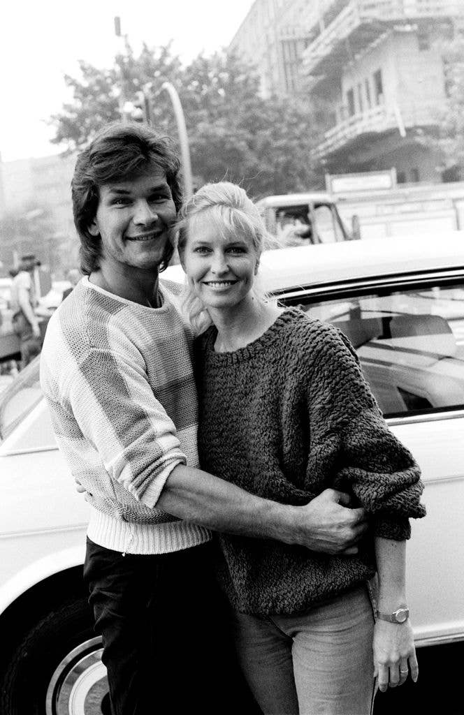 Patrick Swayze and Lisa Niemi in 1987.