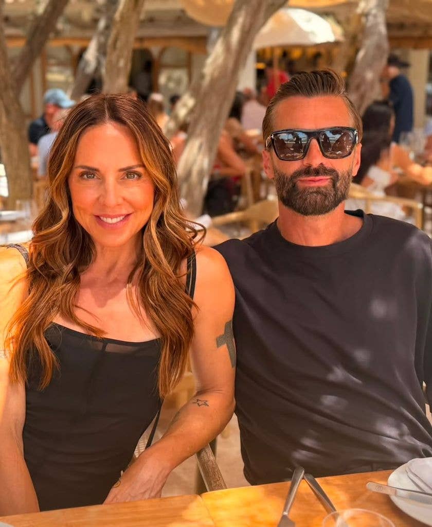 The couple celebrated Chris' birthday in Ibiza