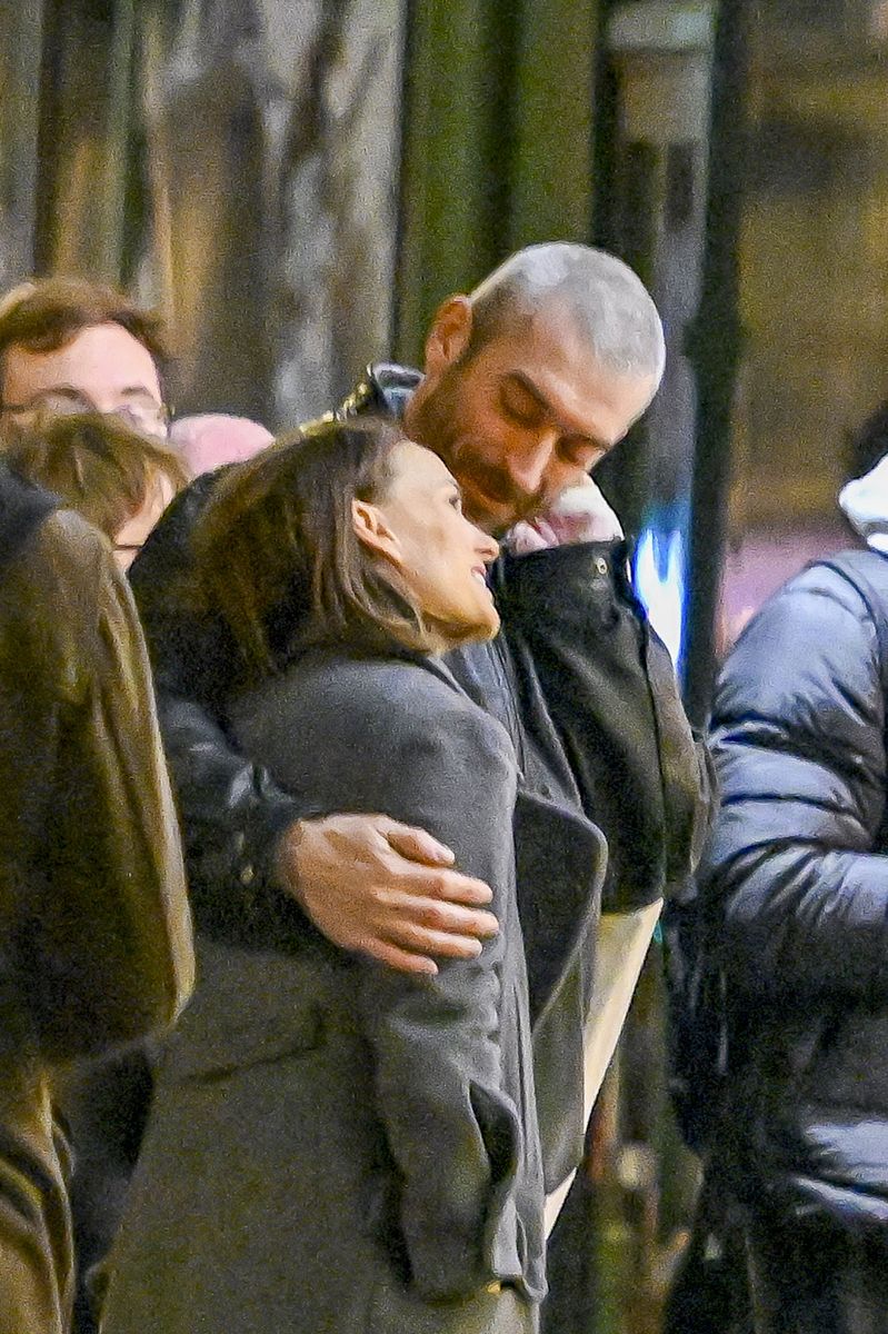 Natalie Portman and her new partner, French music producer,Tanguy Destable were seen affectionate at an independent art house cinema 