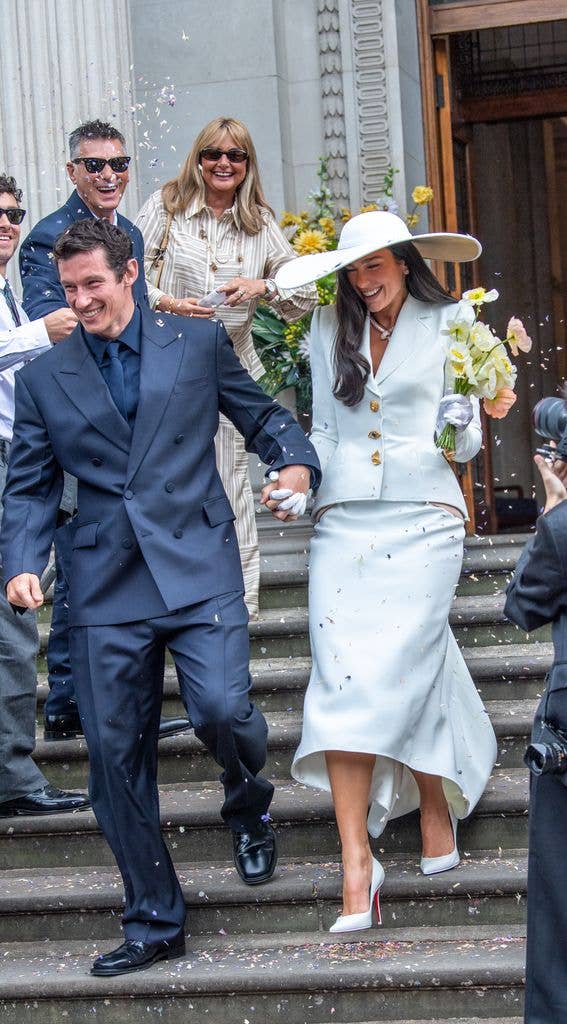 Dua Lipa and Callum Turner wedding