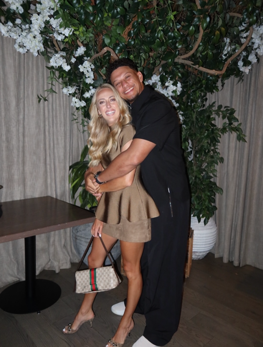 Patrick and Brittany Mahomes
