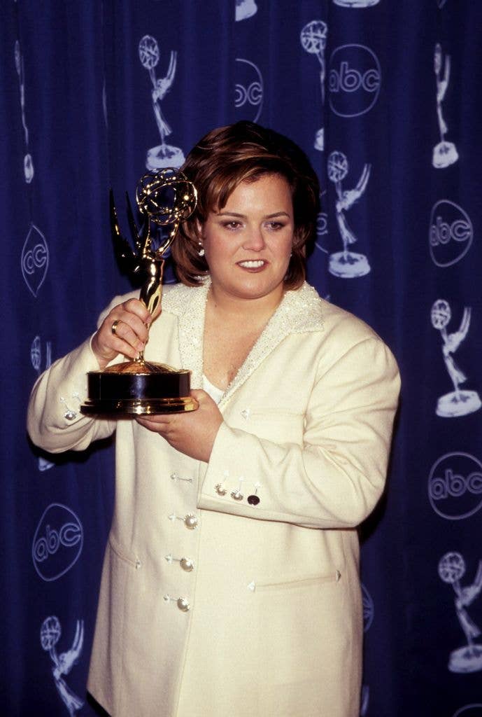 Rosie O' Donnell in 1997 at Annual Daytime Emmy Awards
