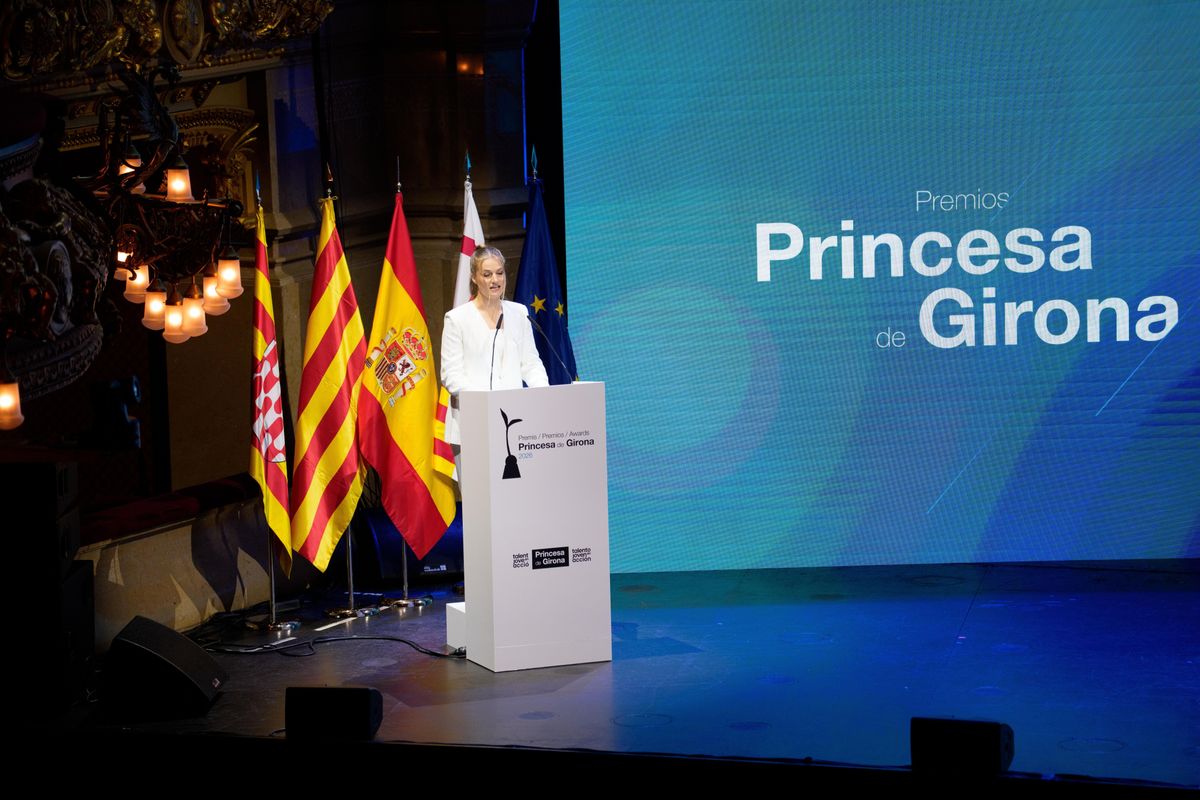 Princess Leonor once again became one of the standout figures at the 2026 Princess of Girona Awards