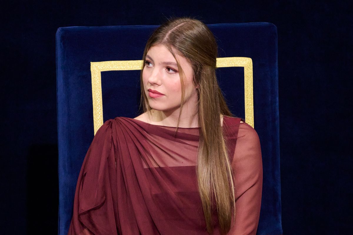 Sofia of Spain attends the "Princesa De Asturias" awards ceremony at Teatro Campoamor on October 24, 2025 in Oviedo, Spain