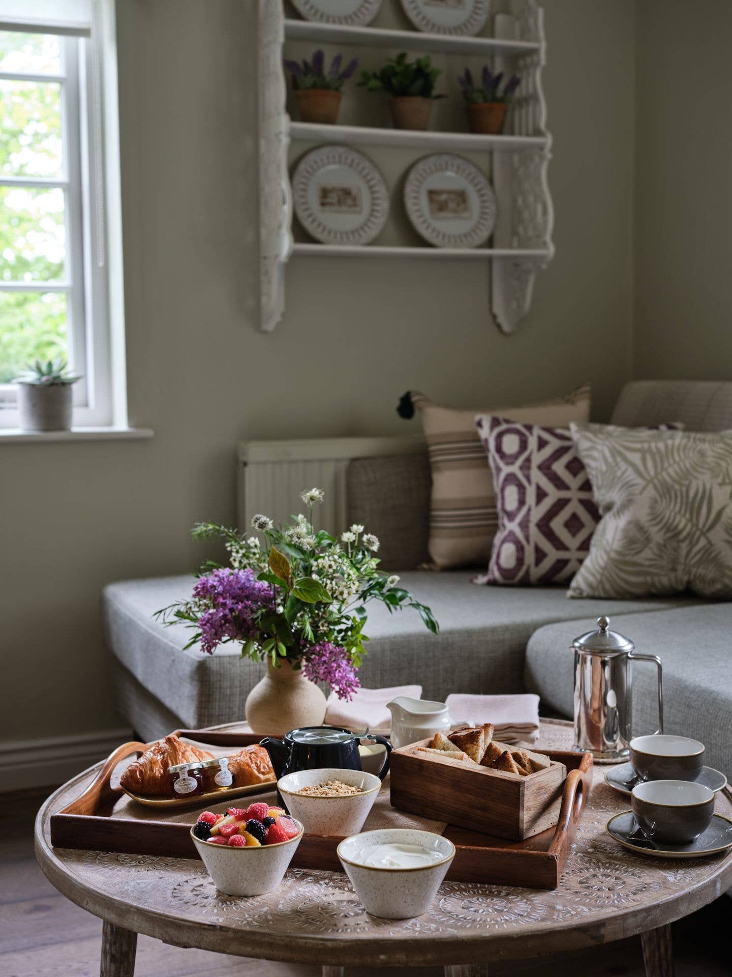 Breakfast is a reasonable spread