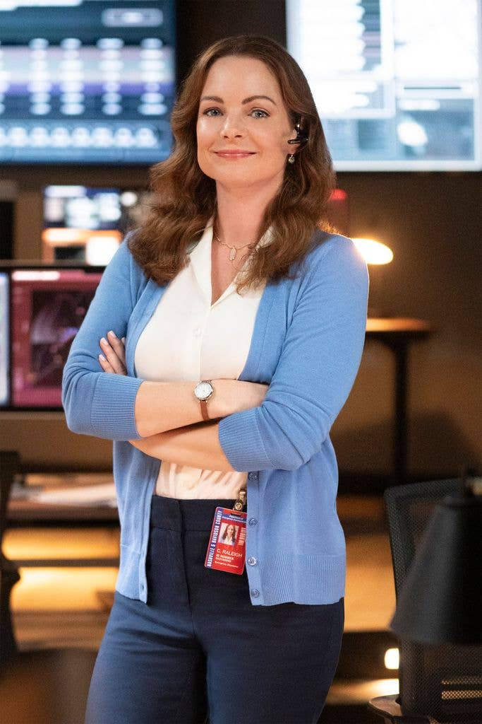 Kimberly Williams-Paisley in a promo shot for 9-1-1: Nashville