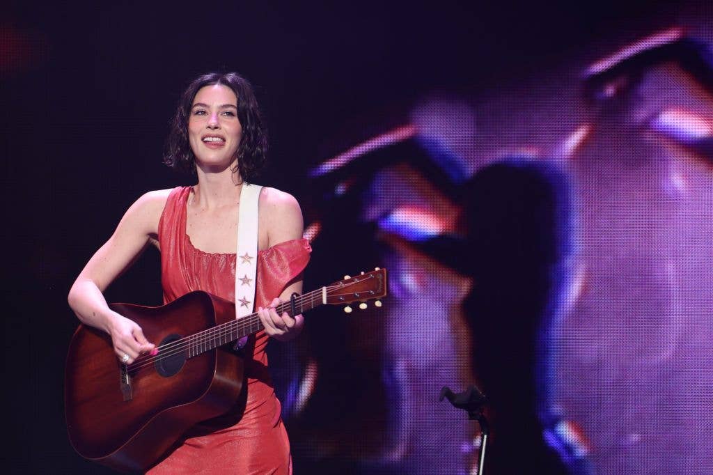  Gracie Abrams performs during iHeartRadio 