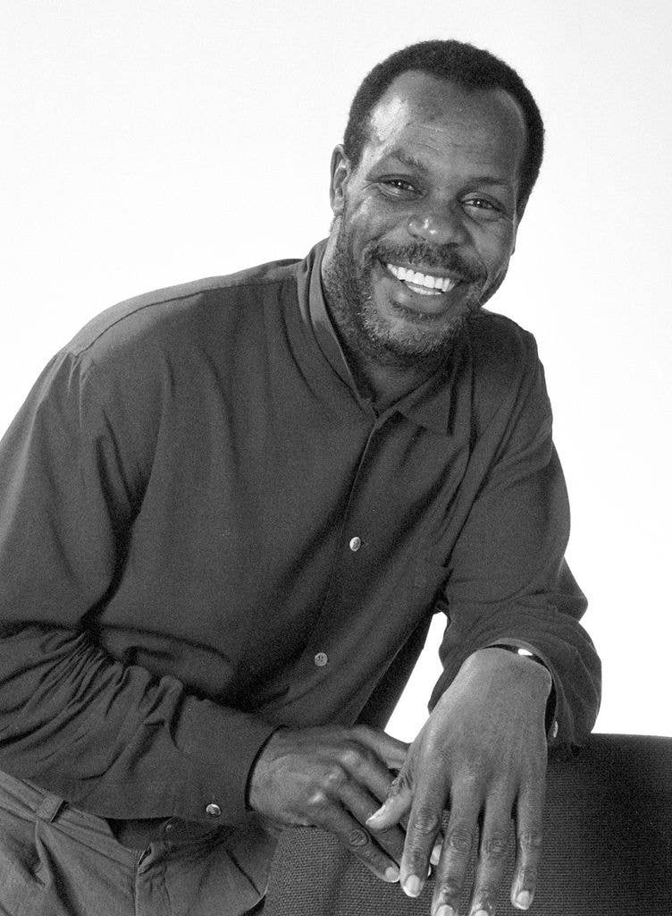 Actor Danny Glover photo session, February 2, 1987 in Los Angeles, California.