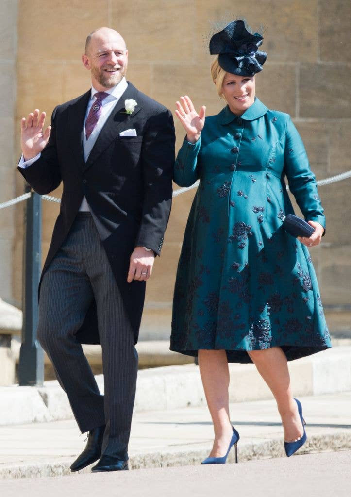 Mike and Zara attended Harry's wedding to Meghan in 2018