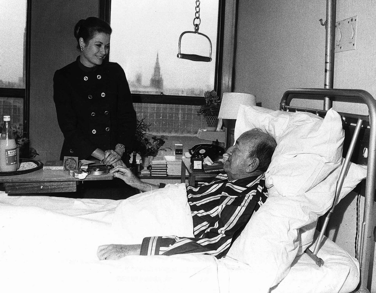 Princess Grace regularly supported charitable and healthcare initiatives throughout her years as Princess of Monaco.