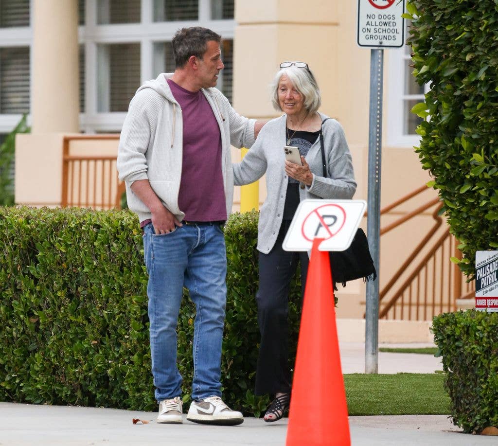 Ben Affleck and Christopher Anne Boldt in 2024