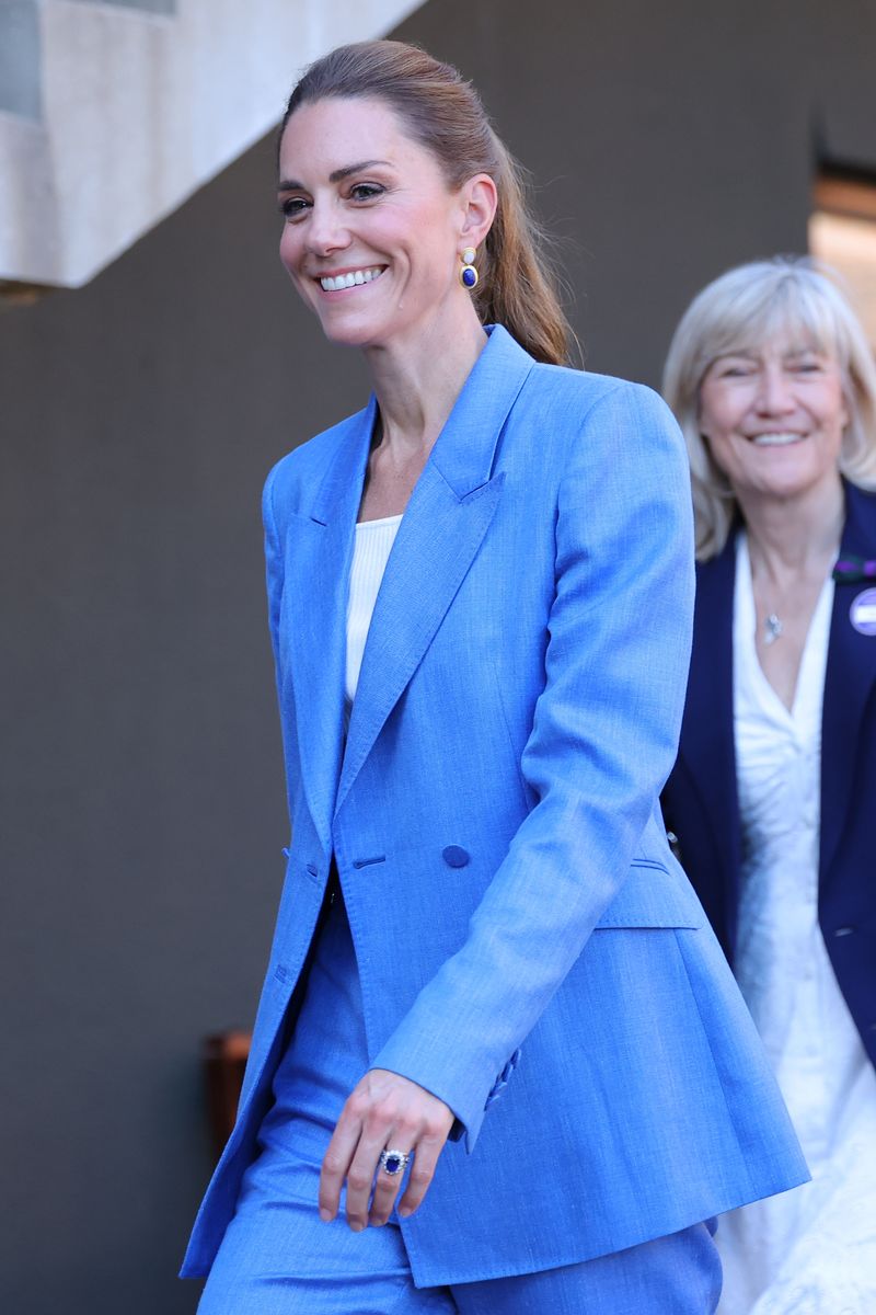 Kate Middleton's elegant Wimbledon ensemble showcased her signature high-low approach to royal fashion.