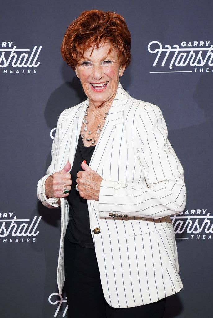 Marion Ross attends Garry Marshall Theatre's 3rd Annual Founder's Gala Honoring Original "Happy Days" Cast at The Jonathan Club on November 13, 2019 in Los Angeles, California.