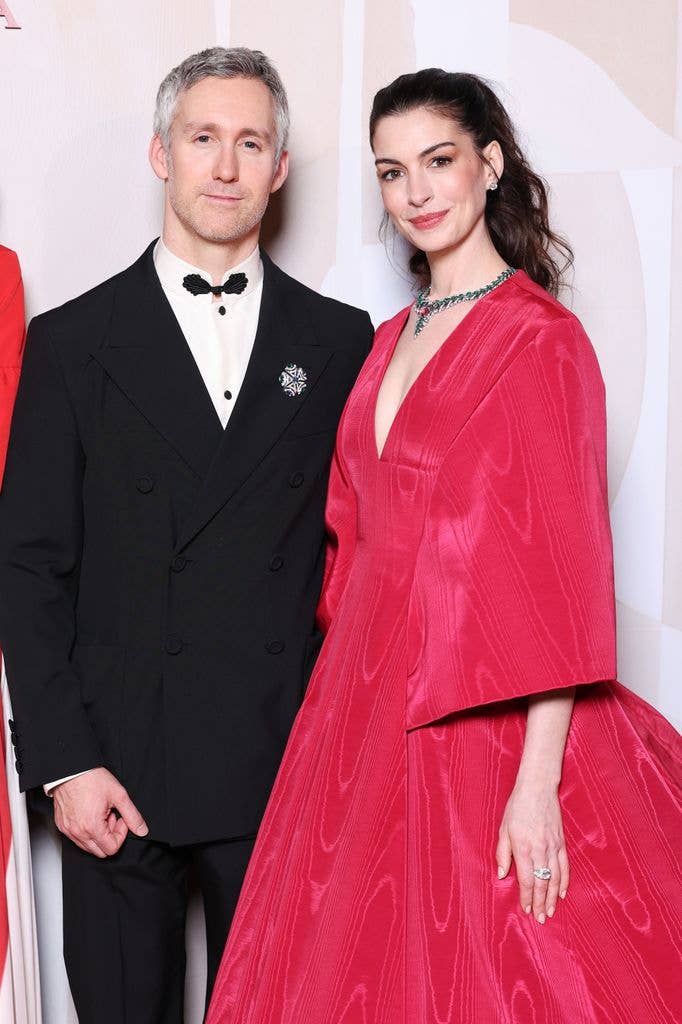 Adam Shulman and Anne Hathaway attend the Bvlgari Eclettica High Jewelry And High-End Watches Event