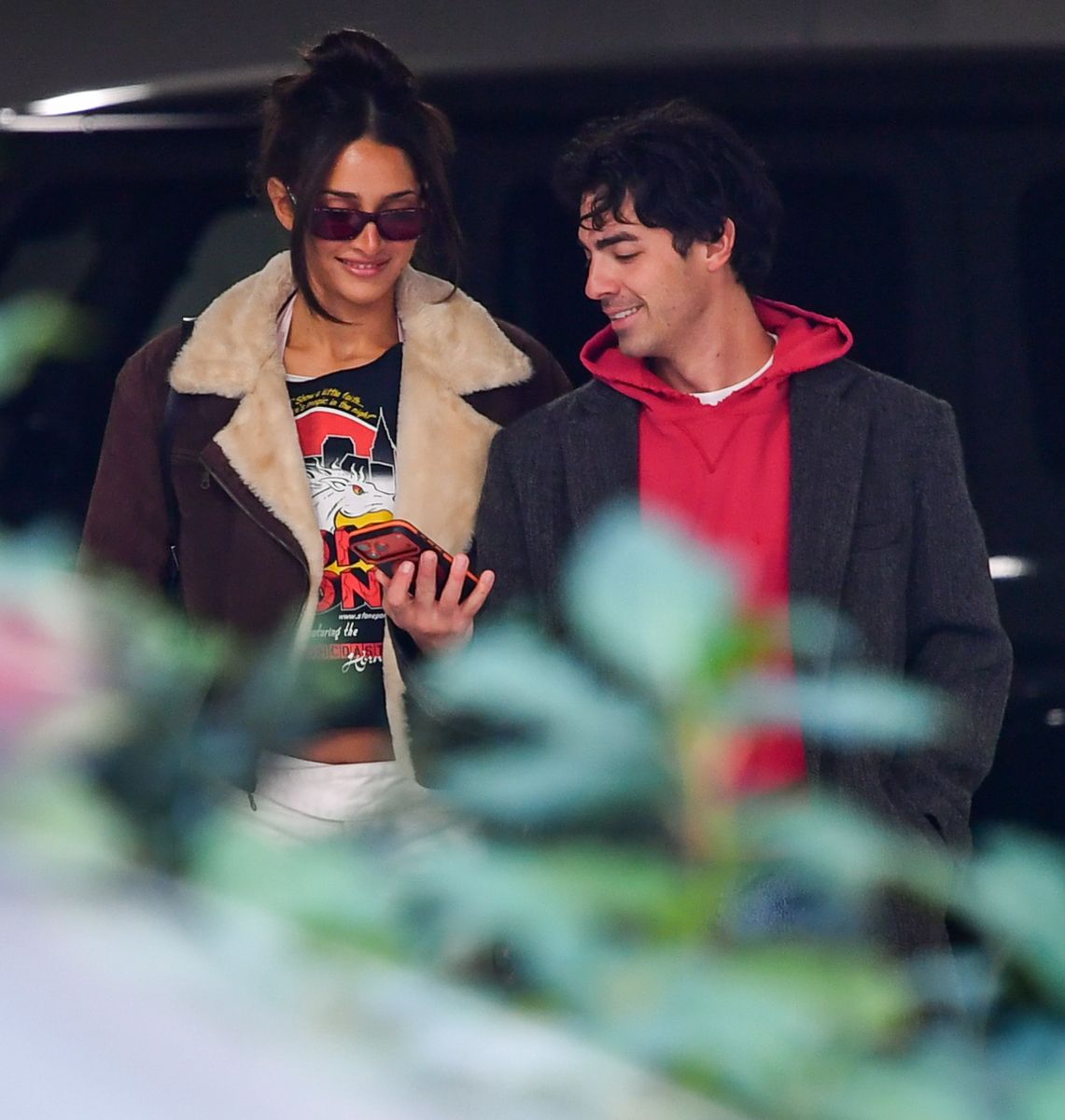 Joe Jonas was seen spending New Year's Day at a playground in Miami with Tatiana Gabriela and his children.