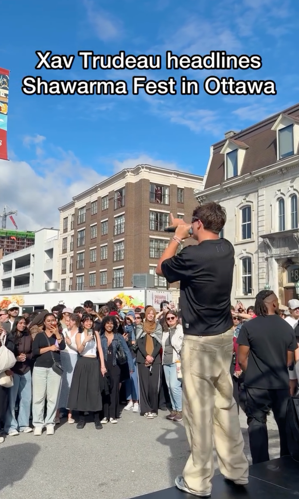 xavier trudeau rapping