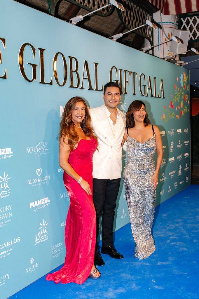 Eva made an important speech at the gala