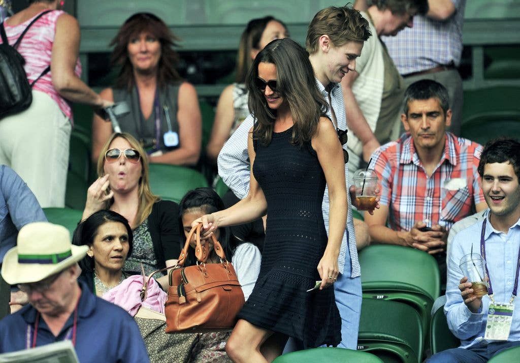 Pippa wore this crochet dress to Wimbledon in 2011