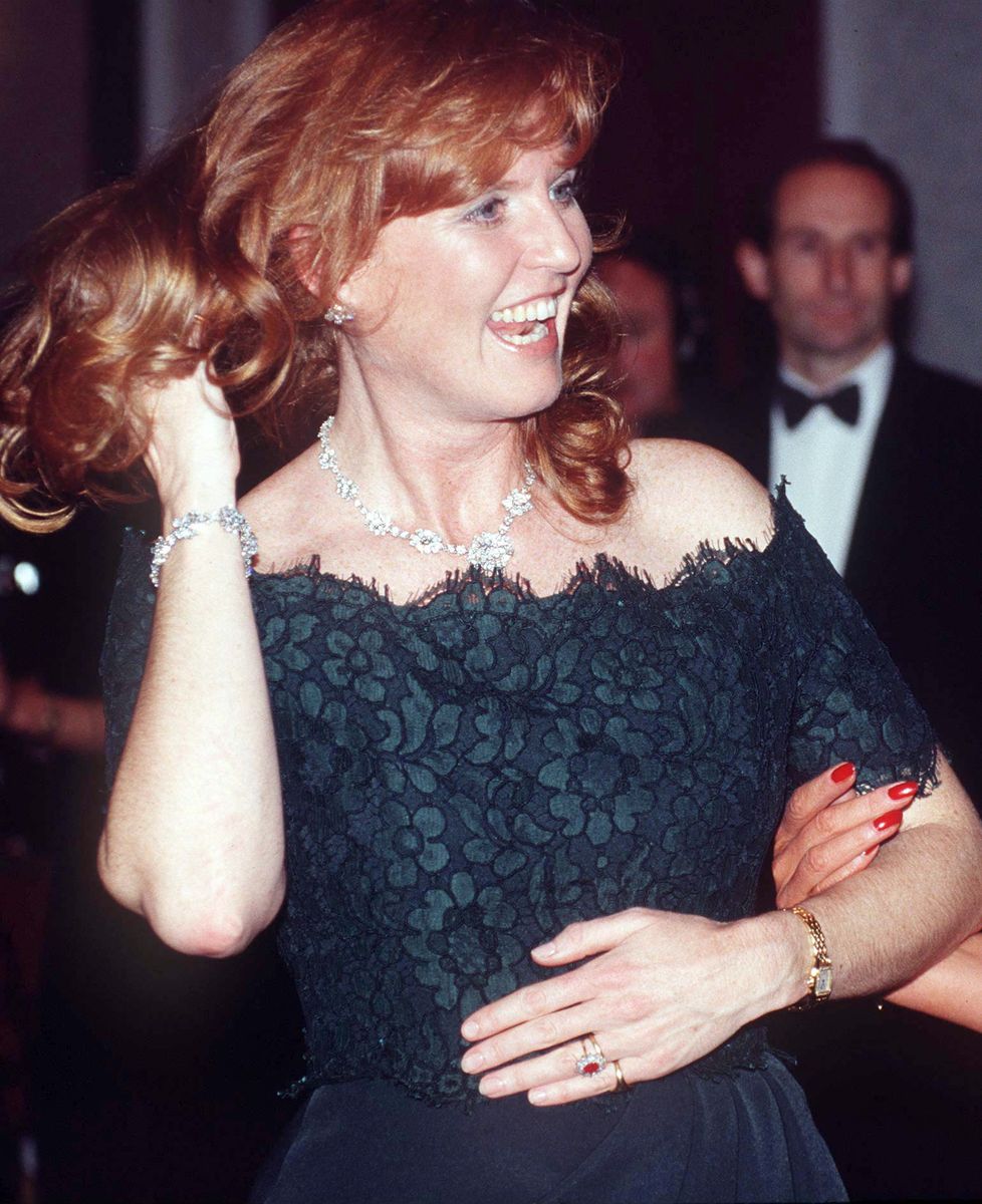 Sarah Ferguson's ruby engagement ring was created by Garrard, the former Crown jeweler, in 1986.