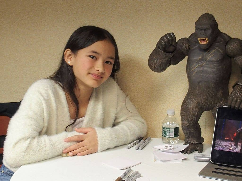 Kaylee Hottle attends the 2021 Northeast Comic Con & Collectibles Extravaganza at Boxborough Regency Hotel & Conference Center on November 26, 2021 in Boxborough City.