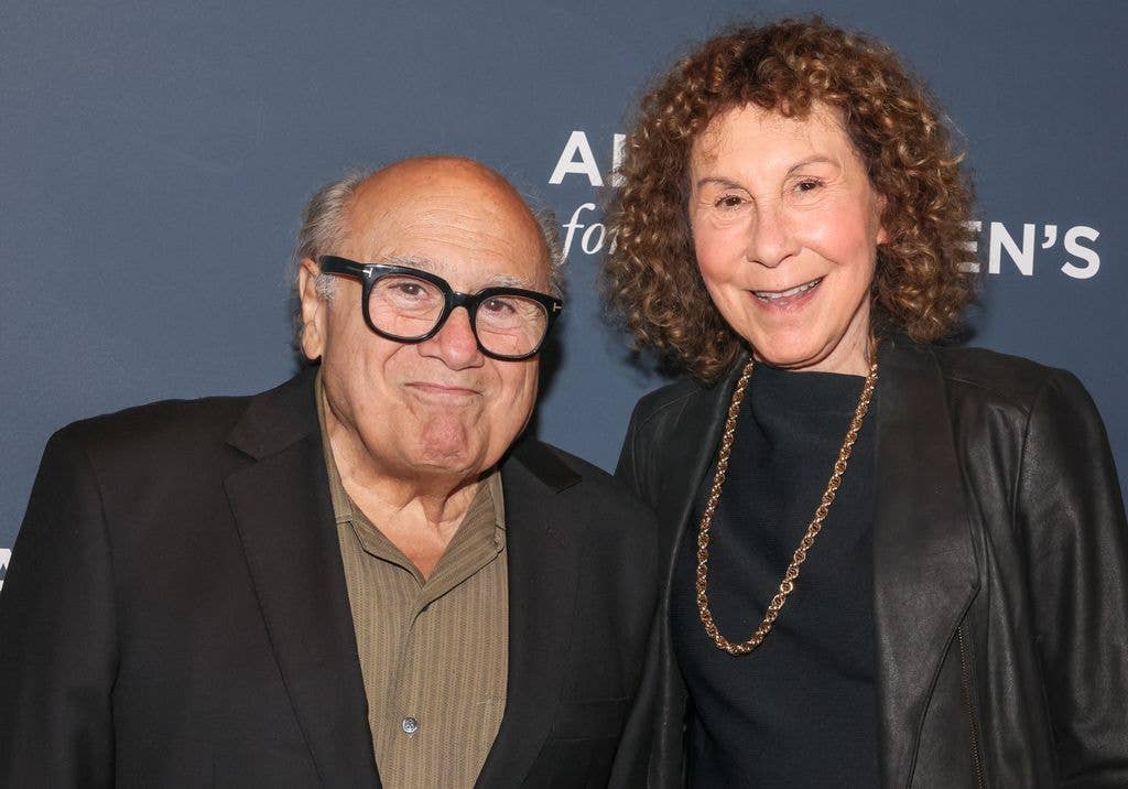 Danny Devito (L) and Rhea Perlman (R) attend the Alliance For Children's Rights 33rd Annual Champions For Children Gala at Beverly Wilshire, A Four Seasons Hotel on April 30, 2025 in Beverly Hills, California.