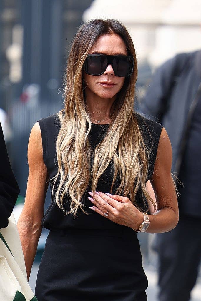 Victoria Beckham has been sporting Balayaged hair of late