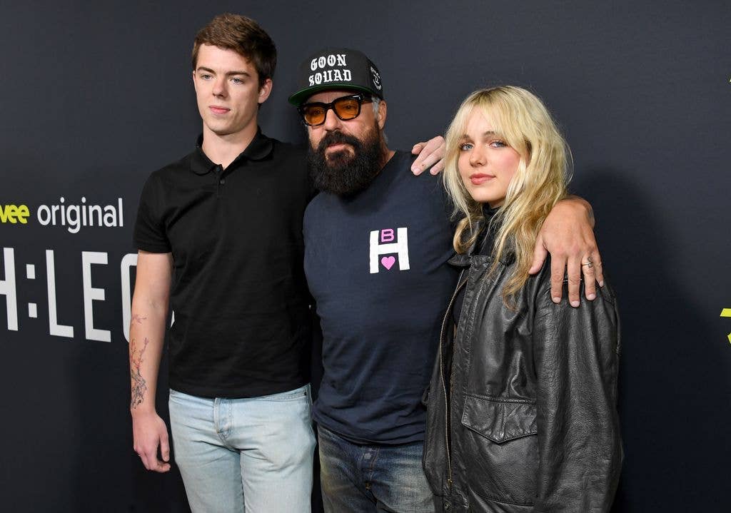 Eamonn Welliver, Titus Welliver, and Cora Welliver attend the Los Angeles Special Screening and Panel for Amazon Freevee's New Series "Bosch: Legacy" at The London West Hollywood at Beverly Hills on April 24, 2022 in West Hollywood, California. (Photo by Jon Kopaloff/Getty Images)