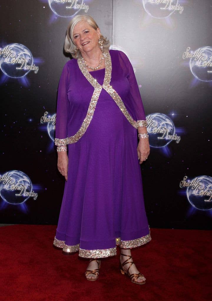 Ann Widdecombe during a photocall for the Strictly Come Dancing in 2010