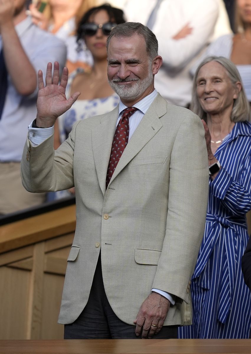 Felipe VI’s appearance at Wimbledon in 2025 helped establish him as one of Europe’s most closely watched royal dressers.