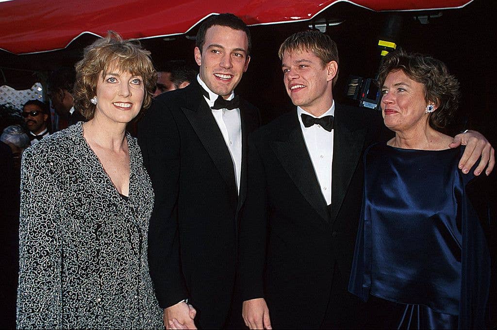 ben affleck matt damon mothers oscars 1998