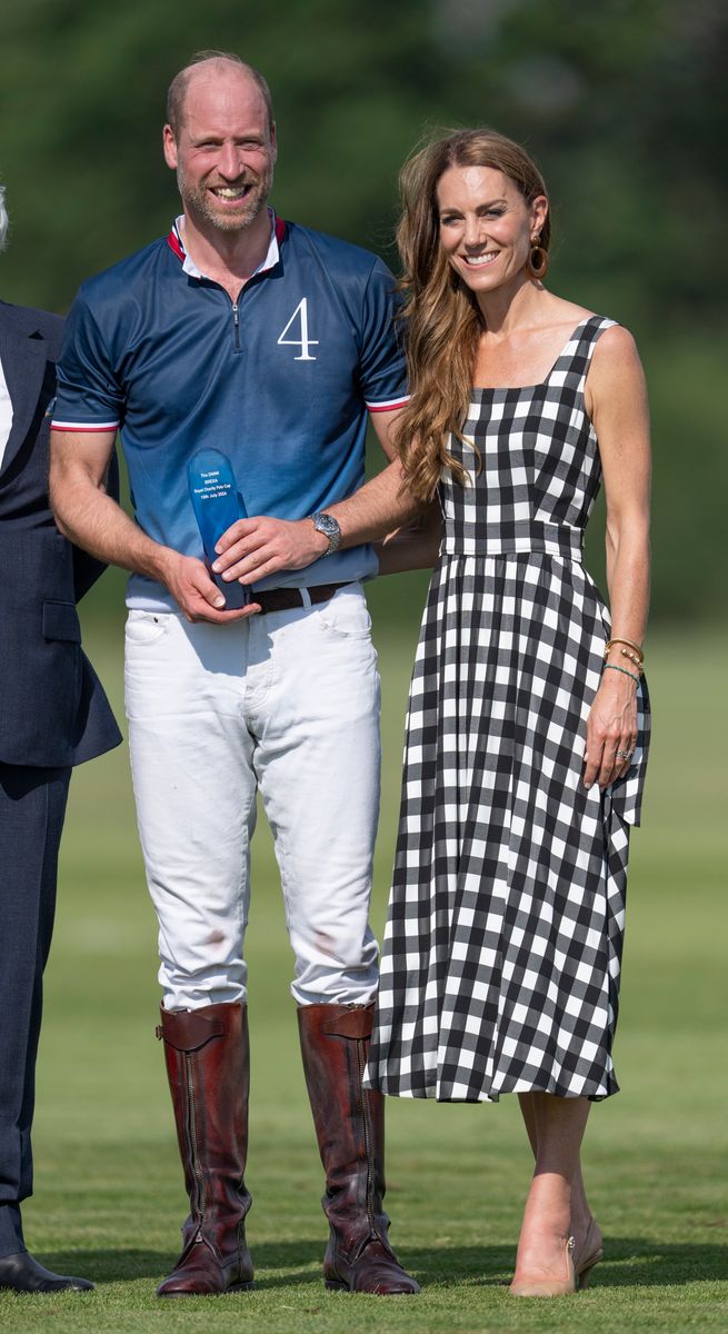 Kate's latest Temperley London design featured a square neckline, wide straps, and a flattering, cinched wais