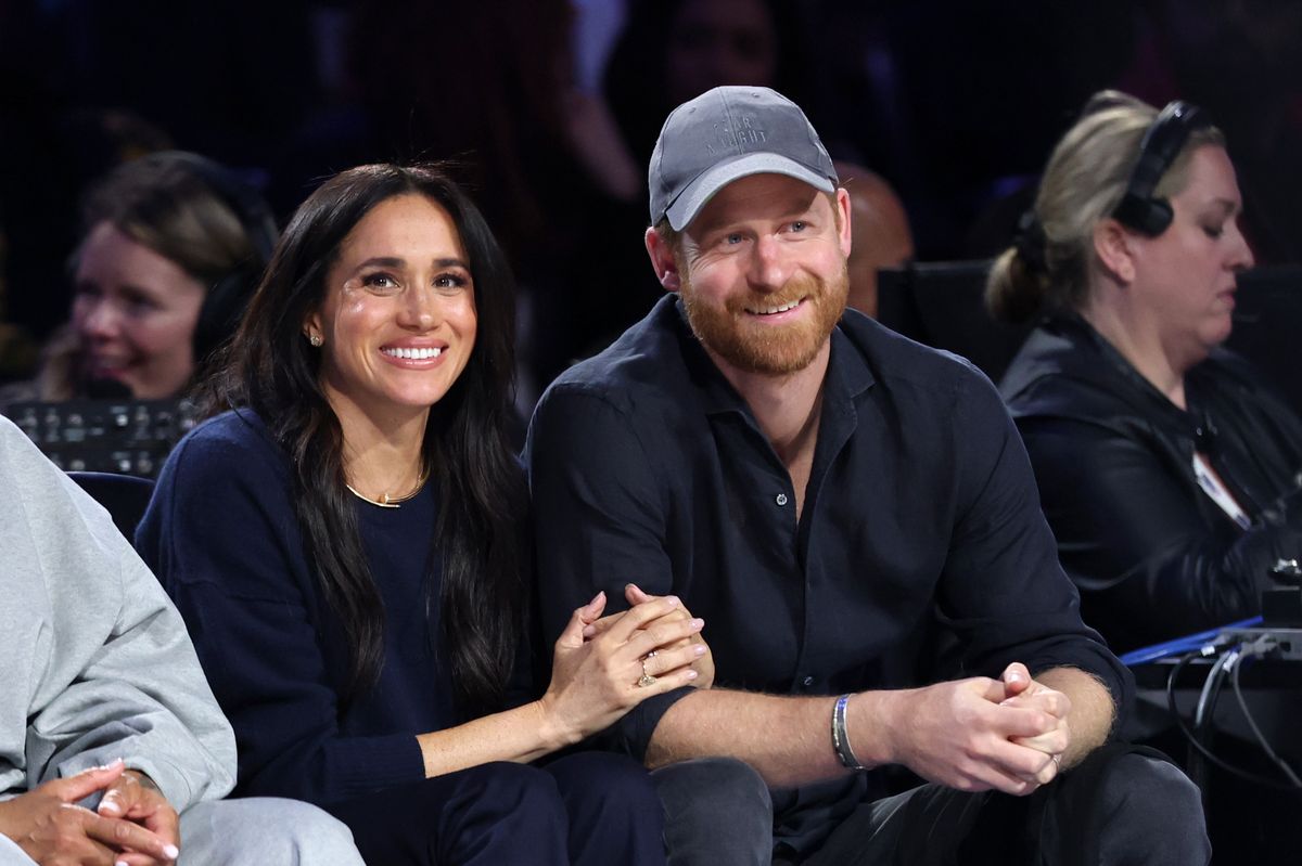 Prince Harry crashes Meghan Markle's TV debut with a sweet surprise: 'Hi, my love'  