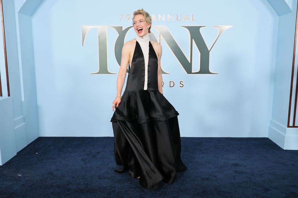 Carrie Coon attends the 79th Annual Tony Awards at Radio City Music Hall on June 07, 2026 in New York City.