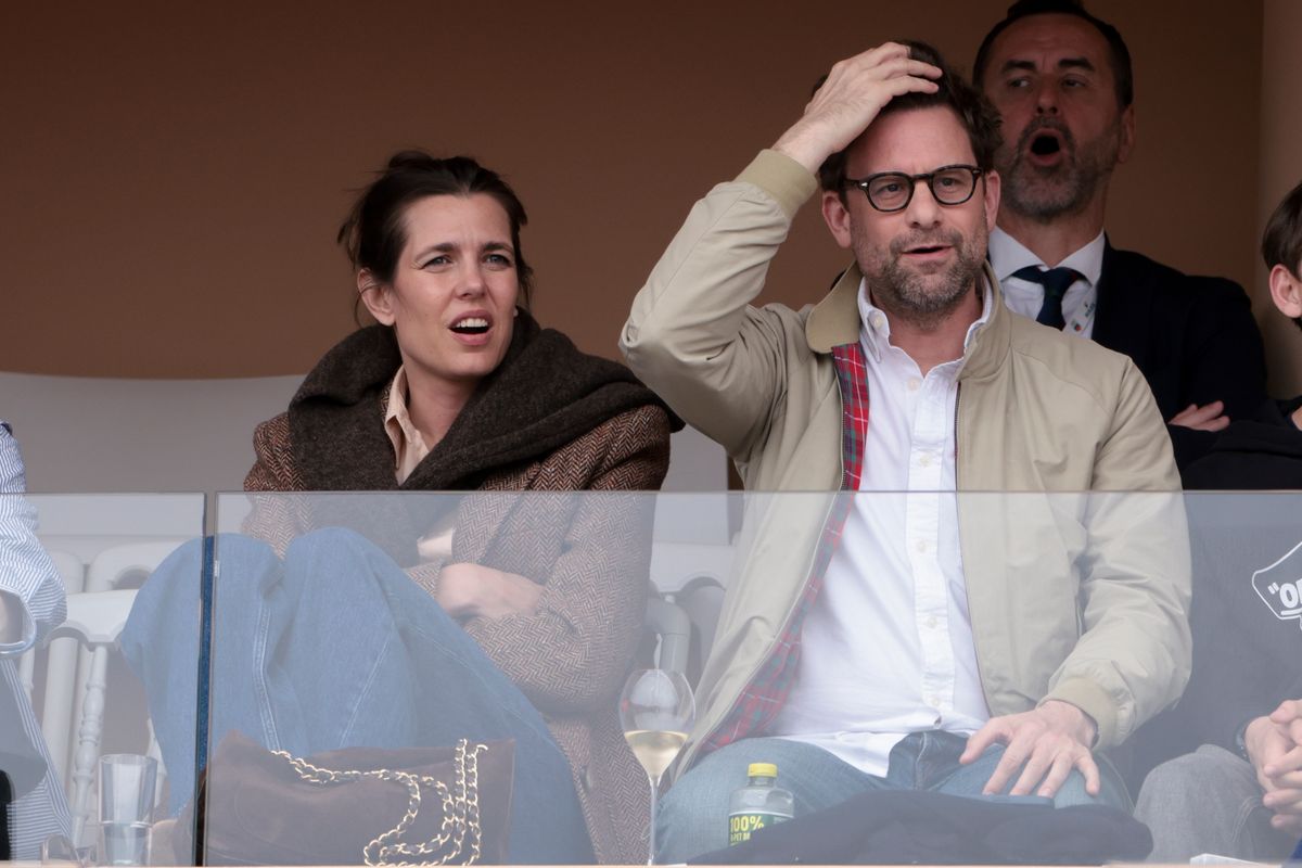 The daughter of Princess Caroline of Monaco and the French novelist made things official just days ago after stepping out together at a tennis match.