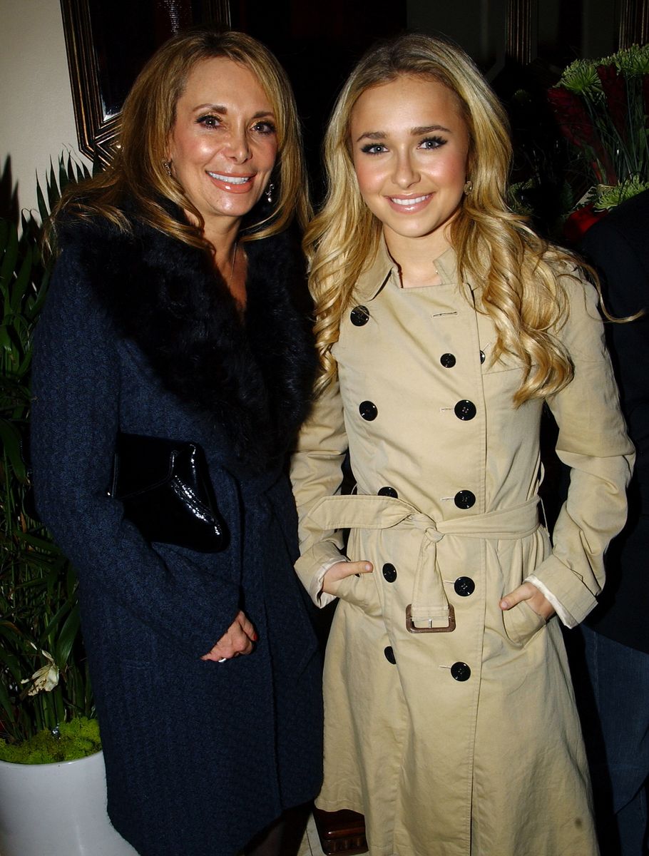 Actress Hayden Panettiere and her mother Lesley Panettiere on January 25, 2008
