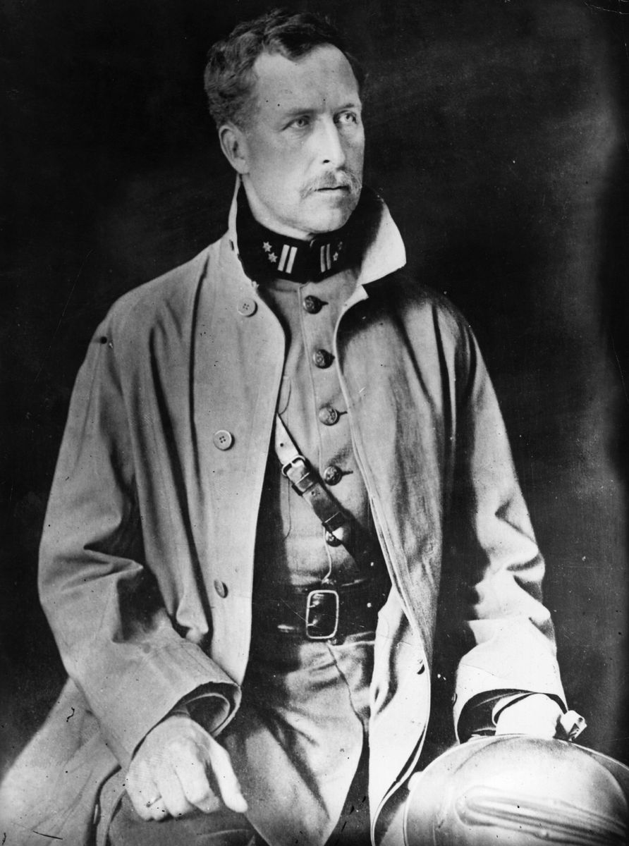 King Albert I of Belgium, pictured circa 1914, was a passionate mountaineer whose love of climbing is echoed generations later by Prince Gabriel.