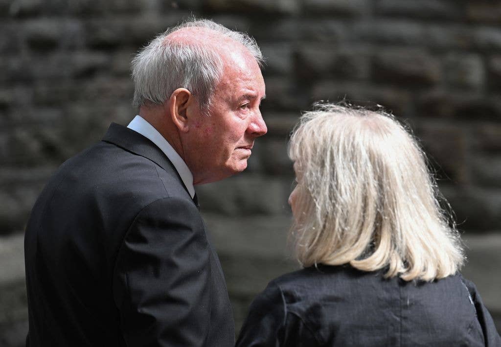 Bonnie's husband attended the funeral
