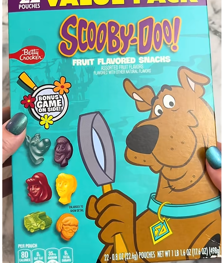 Scooby-Doo! Fruit Flavored Snacks