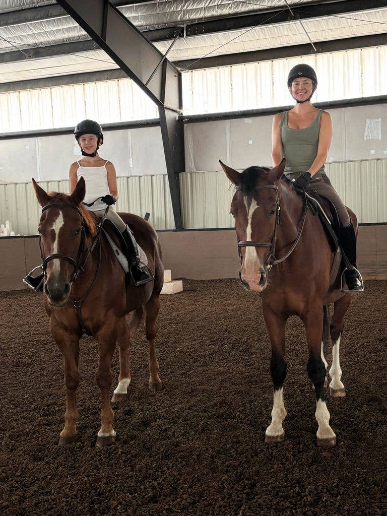 Photo shared by Kate Hudson August 2026 with her daughter Rani Rose, seven, in Aspen, Colorado