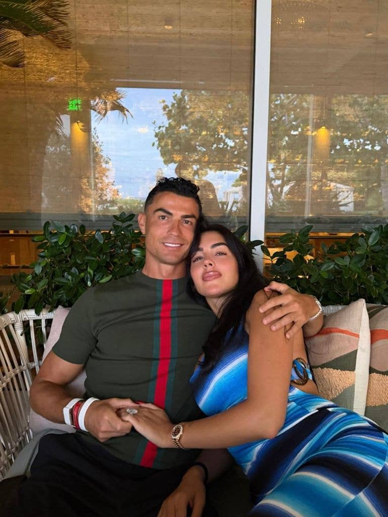 Cristiano Ronaldo and Georgina Rodriguez