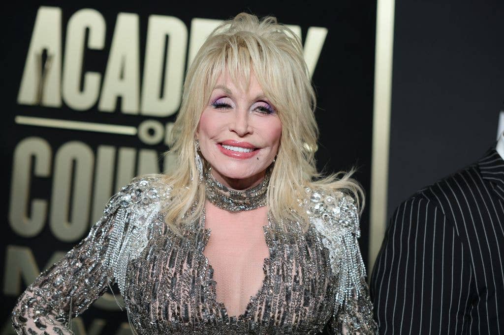 Dolly Parton attends the 58th Academy Of Country Music Awards at The Ford Center at The Star on May 11, 2023 in Frisco, Texas.
